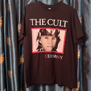 The Cult Ceremony Tour T-Shirt Black Mens XL
